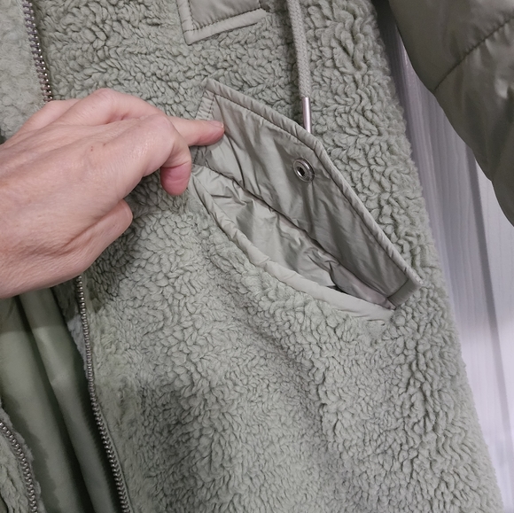 NWT Avec Les Filles Quilted Anorak Size XS - Picture 7 of 13